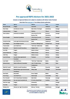 Download the List of Approved Advisors PDF